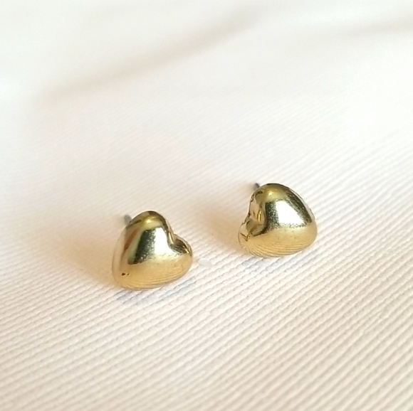 3 for $15 Heart Stud Earrings - Picture 2 of 2